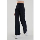 Viking's Line Asya X Siyah Straight Fit Jean Kadın Power Likra Kadın Yüksek Bel Toparlayıcı