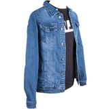 viking's line Erkek Kot Ceket Trend Giyim Denim Mont