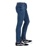 viking's line Erkek Mavi Denim Normal Bel Jean