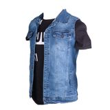 viking's line Erkek Mavi Denim Opnt Spor Trend Yelek
