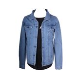 viking's line Ince Yazlik Kumaş Erkek Denim Kot Ceket
