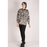 Viking's Line Kadın Oversize Ceket - Kamuflaj