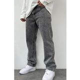 viking's line kaizerdenim füme erkek bagy pantolon