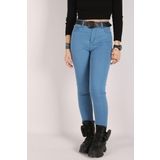 Viking'S Line Yüksek Bel Jeans Kadın Slim Pantolon Denim Kumaş