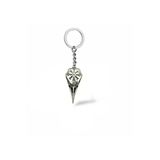 Vikings Odin Ve Kuzgun Figürlü Unisex Metal Anahtarlık – İskandinav Mitolojisi Temalı