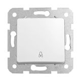 Viko 10AX 250 V Linnera Rollina Beyaz Çerçevesiz Zil Anahtarı