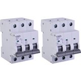 Viko 10VTB-3C25 Otomatik Sigorta 10kA C Tipi 3 Kutup 25A (2 paketi)