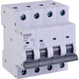 Viko 10Vtb-4C32 Trifaze Nötr Kesmeli 4X32A C Tipi Otomatik Sigorta