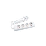 Viko 16425 Multi-let Topraklı Korumalı 4'lü 3 m Priz Çoklayıcı