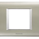 Viko 2 m Panasonic Thea Sistema Inox Matt Metalik Beyaz Çerçeve