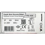 Viko 2X40 Amper Kaçak Akım Rölesi 30MA VTR2-4030 - Beyaz
