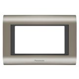 Viko 3 m Panasonic Thea Sistema Inox Füme Çerçeve