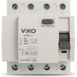 Viko 4 x 25 A 30 Ma Kaçak Akım Koruma Rölesi