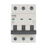 Viko 4VTB-3B20 3x20 A 4.5 KA Trifaze B Tipi Otomatik Sigorta