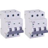 Viko 4VTB-3C32 Otomatik Sigorta 4,5kA C Tipi 3 Kutup 32A (2 paketi)