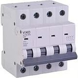 Viko 4VTB-4C40 Otomatik Sigorta 4,5kA C Tipi 4 Kutup 40A