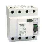 Viko 4X100a 30Ma 6Ka Ac Tip Üç Faz Trifaze Kaçak Akım Koruma Rolesi (380 Volt Sanayi Tip)