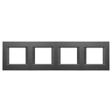 Viko 4x2 m Panasonic Thea Optima Füme Çerçeve