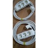 VİKO 5 Metre ve 3 Metre 3 lü 3x2.5 mm 2 adet Uzatma Kablosu