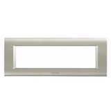 Viko 7 m Panasonic Thea Sistema Inox Matt Metalik Beyaz Çerçeve