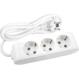 Viko 90113305 Multi-Let 3lü Priz Çocuk Korumalı Topraklı 5 Metre Kablolu Grup Priz