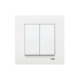 Viko 90967002 Karre Meridian Beyaz Komütatör