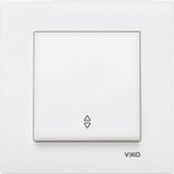 Viko 90967004 Karre Meridian Beyaz Çerçevesiz Mekanizma Vavien