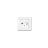 Viko 90967062 Meridian Jacksız Beyaz Data Prizi