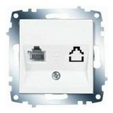 Viko 90967078 Karre Meridian Beyaz Tekli Data Cat6 Prizi