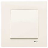 Viko 90967201 Karre Meridian Krem Çerçeve Hariç Anahtar Mekanizma