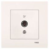 Viko 90967238 Karre Meridian Krem F Konnektörlü 10 DB Mekanizma Çerçeve Hariç Uydu Prizi