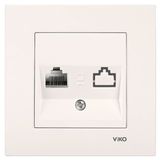 Viko 90967278 Karre Meridian Krem Tekli Data Cat6 Prizi