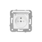 Viko 90967X70 Karre Meridian Beyaz Kapaklı Ups Priz Ç.k. Mekanizma Çerçeve Hariç
