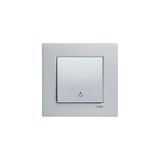 Viko 92605003 Gümüş Novella Light Anahtarı Kapağı