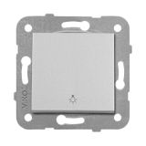 Viko 92605603 Artline Novella Metalik Beyaz Light Çerçevesiz Duvar Anahtarı
