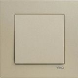 Viko Artline Novella Bronz Çerçeveli Tekli Anahtar