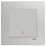 Viko Artline Novella Çerçeveli Saten Light Yaylı Anahtar