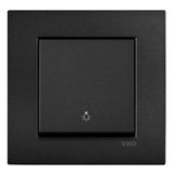 Viko Artline Novella Çerçeveli Siyah Light Yaylı Anahtar