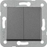 Viko Artline Novella Komütatör Füme / Mekanizma + Kapak (Çerçeve Hariç) - 92105402