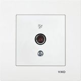 Viko Beyaz Karre Uydu Prizi F Konnektörlü Sonlu (VİKO.90967009)