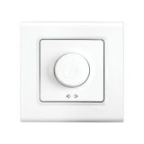 Viko Çerçeveli Linnera Beyaz Dimmer