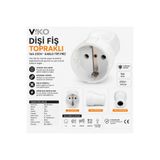 VİKO Dişi Fiş Topraklı 16A 250V Kablo Tipi Priz Güvenli Kullanım