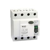 Viko Kaçak Akım Koruma Rölesi 3X40A 30MA VİKO-VTR4-4030 - 30 A