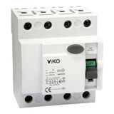Viko Kaçak Akım Koruma Rölesi Ac Tip 30mA 4X100A VTR4-10030 - 100 A