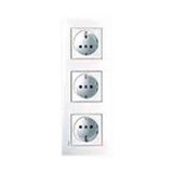 Viko Karre 3lü Set Topraklı Priz+topraklı Priz+topraklı Priz