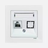 Viko Karre 55 Beyaz Etiketli T Numeris Cat3 (7'li Paket)