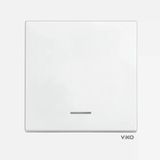 Viko Karre 55 Beyaz Işıklı Anahtar C1 Mekanizma (5'Li Paket)