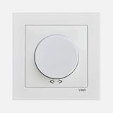 Viko Karre 55 Beyaz Pro Dimmer Rl 20-500W (4'Li Paket)