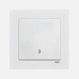 Viko Karre 55 Beyaz Vavien C1 (7'li Paket)