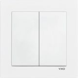 Viko Karre 55 Serisi C1 Mekanizmalı Komütatör Beyaz - 90940002